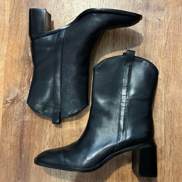 Everlane Black Ankle Boots - Picture 6 of 10
